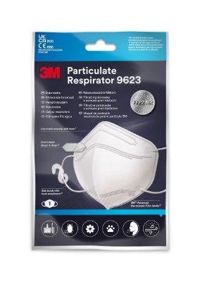 3M particulate respirator 9623