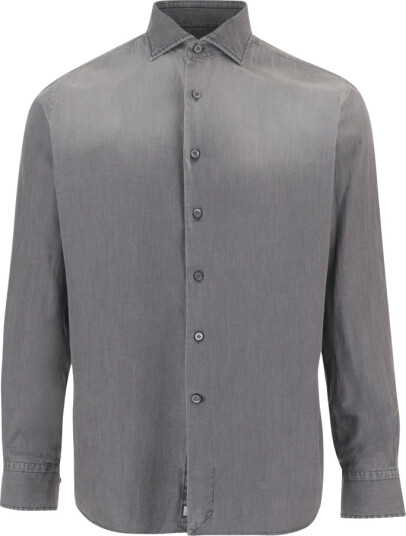 Alessandro Gherardi Herre Skjorter Grå XL, Alessandro Gherardi Herre Skjorter Grå XL,