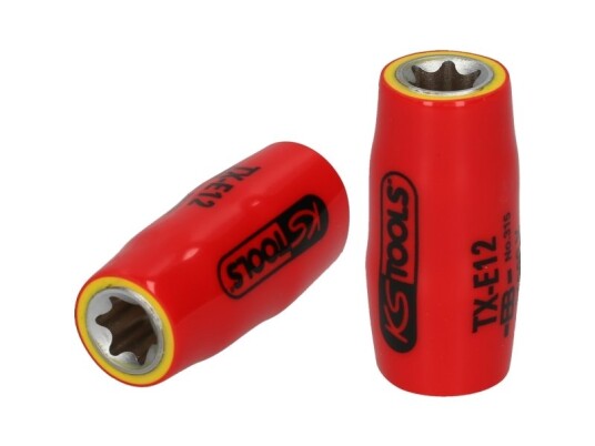 Ks Tools 117.2385 Stikkontakt 3/8" 1 Hoder Kromvanadiumstål Din 3120 Iso 1174 Iec 60900 54 G