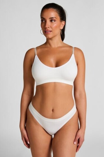 Hunkemöller Dide Thong Hvit