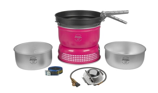 Trangia Stormkjøkken 25-3 UL m/gassbrenner Power Pink