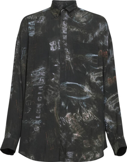 Balenciaga Herre Skjorter Flerfarget S,