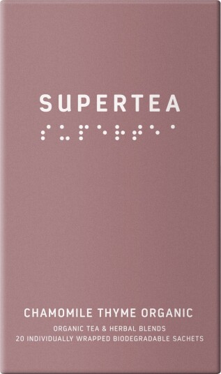 Teministeriet Supertea Chamomile Thyme Organic   20 teposer