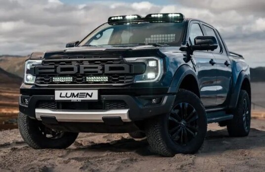 Lumen grillkit Ford Ranger Raptor 2023+. 23936 lumen. Med parklys.