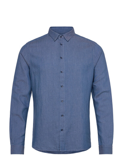 Mos Mosh Gallery Mmgmarco Chambray Shirt Blue XXL Mos Mosh Gallery Mmgmarco Chambray Shirt Blue XXL