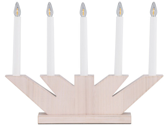 Venture Home Verbier Adventsstake 41 cm Hvit