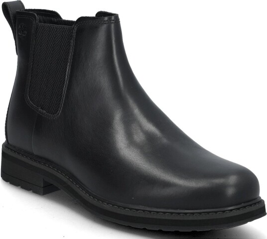 Timberland Mid Chelsea Boot - BLK FULL GRAIN - 40