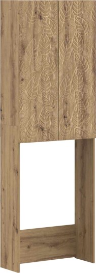 vidaXL Toalett skap DELFT Artisan eik 66 x 25,5 x 190 cm