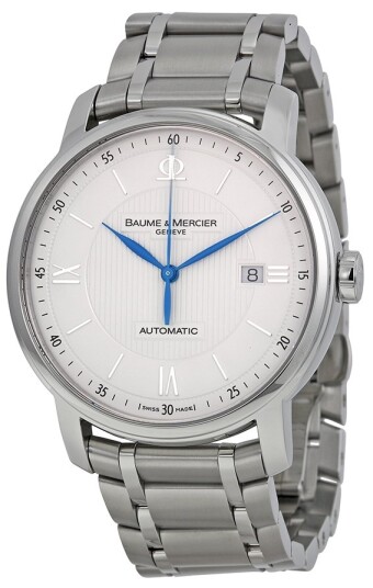 Baume & Mercier Herreklokke MOA10085 CLASSIMA Sølvfarget/Stål