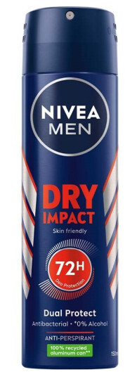 Nivea Men Deodorant Dry Impact Spray 150ml