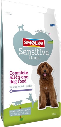 Smolke Tørrfôr Smølke Sensitive And Til Hund 12 kg