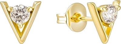 Makeup Mekka Victory Stud Earrings Gold Makeup Mekka Victory Stud Earrings Gold