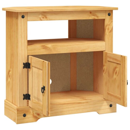 vidaXL Konsollbord meksikansk Corona-stil furu 80x43x78 cm