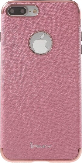 iPaky Cross Texture TPU Cover (iPhone 7 Plus) Rosa