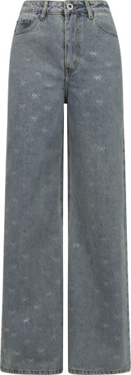 Self Portrait Dame Jeans Blå W30,