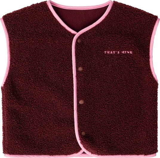 That"s Mine Jordan Vest Burgundy 98CM/3Y