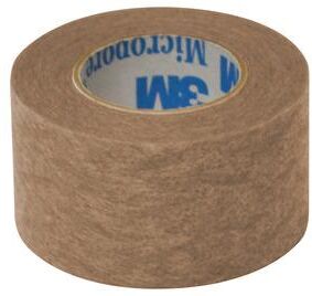 Micropore Kirurgisk Tape 2,5 cm x 9,1 m   beige   12 stk.