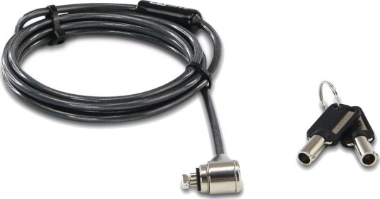 Dicota BASE XX T-Lock kabellås til PC inkludert 2 nøkler 1.5 m Dicota BASE XX T-Lock kabellås til PC inkludert 2 nøkler 1.5 m