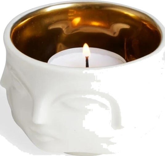 Jonathan Adler Dora Maar Telysholder Hvit Gull H6