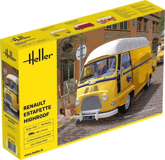 Heller 1/24 Renault Estafette High Roof
