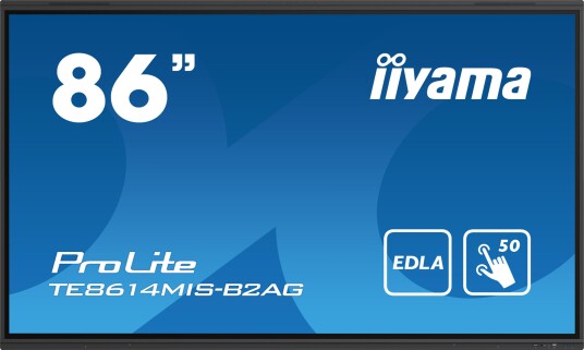 IIYAMA 86"UHD IR 50P Touch AG with