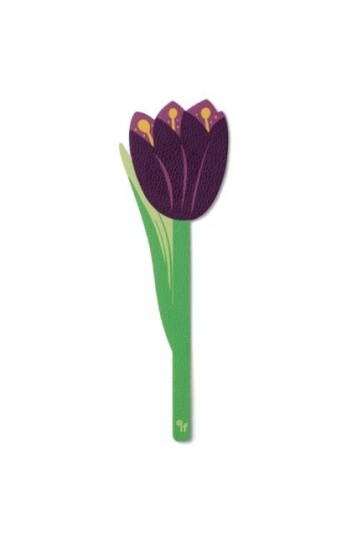 Flower Bookmarks Purple Tulip