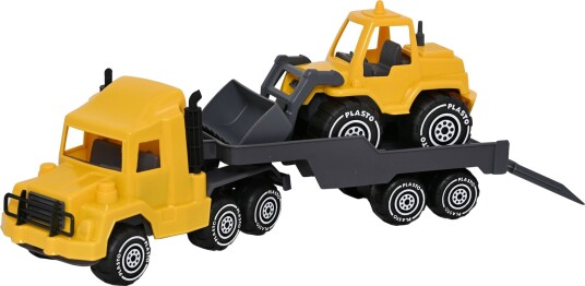 Plasto Lastebiltrailer Med Frontlaster På Hjul 47 Cm
