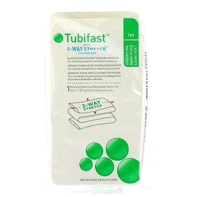 Tubifast  5,0cmx1m grønn