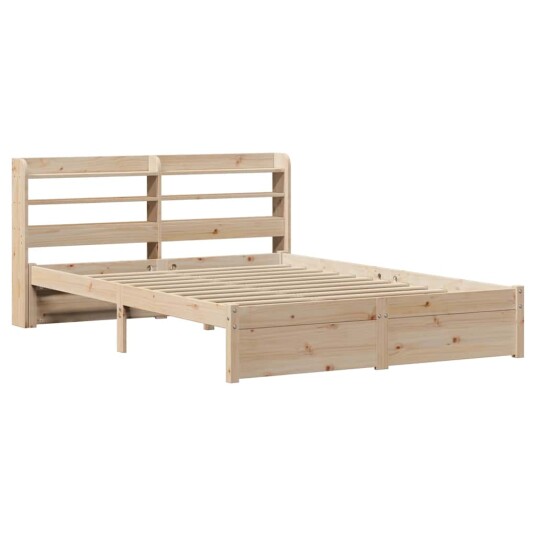 Sengeramme med hodegavl 150x200 cm heltre furu 3306738