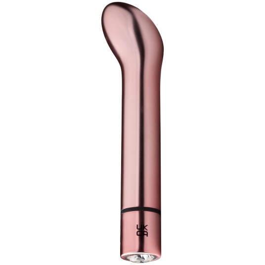 Baseks Oppladbar Glamorous Jewel G punktsvibrator Rose Gold