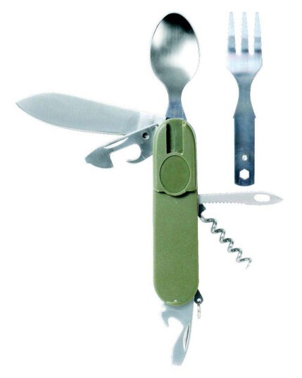 Rothco Foreign Legion 11-i-1 spisesett oliven Grønn Oliven