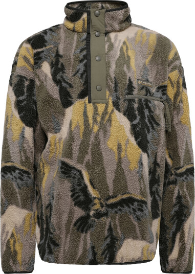 Columbia Sportswear Helvetia Ii Printed Half Snap Fleece Green M