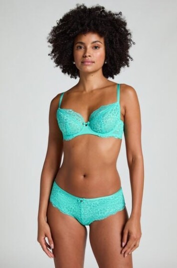 Hunkemöller Brasiliansk truse Marine Grønn