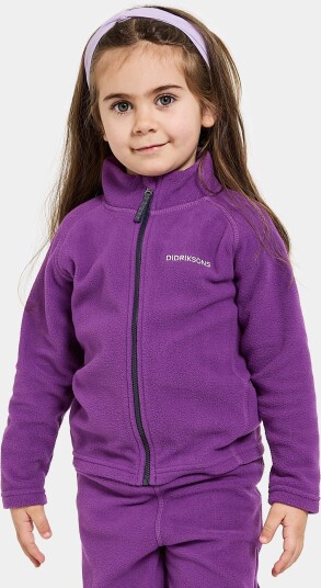 Didriksons Monte Fleecejakke Royal Purple 100