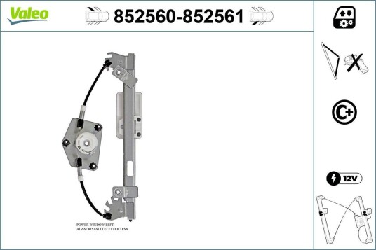 Vindusheis VALEO 852561
