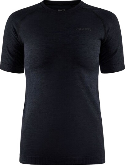 Craft Core Dry Active Comfort Kortermet T-skjorte Dame Svart S