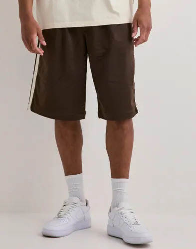 Woodbird Wbchang Track Shorts Joggeshorts Brun