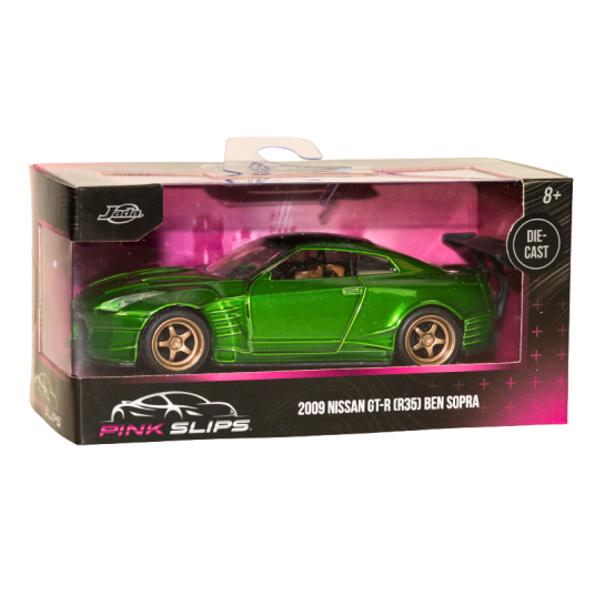 Jada Modellbil Pink Slips Series 2009 Nissan Gt R R35 Ben Sopra