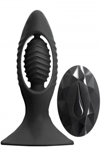 NS Novelties V2 Buttplug Black