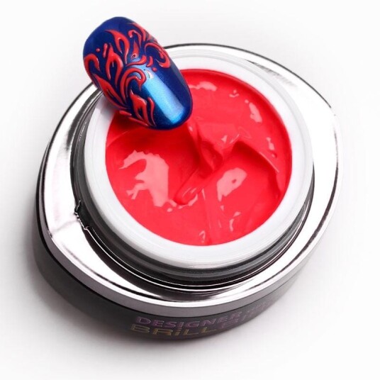 Brillbird Norge Designer gel   Neon Korall