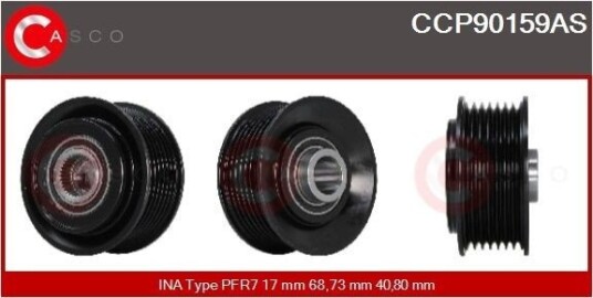 Remskive dynamo CASCO CCP90159AS