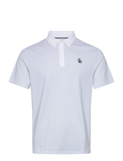 Original Penguin Golf Pete’s Tee Time Polo White M