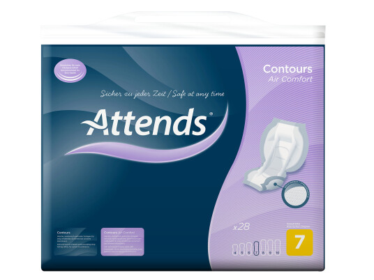 Attends Contours Air Comfort 7, 28 stk.
