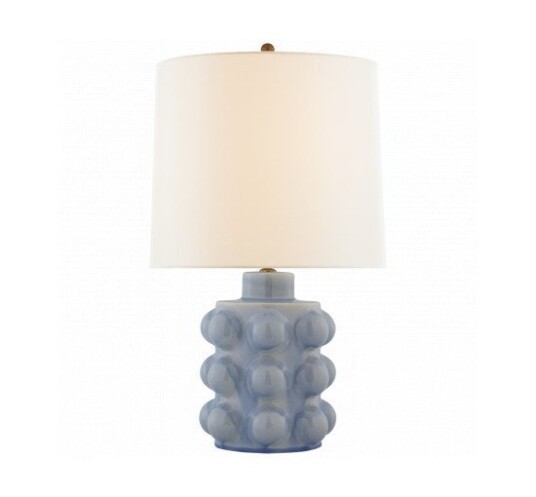 Vedra Medium Table Lamp Polar Blue Crackle