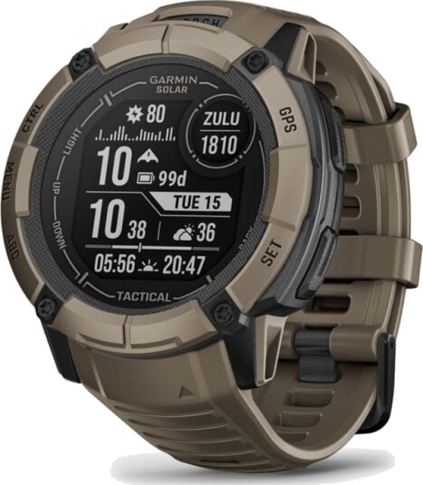 Garmin Instinct 2x Solar Tactical Edition Coyote Coyote unisex