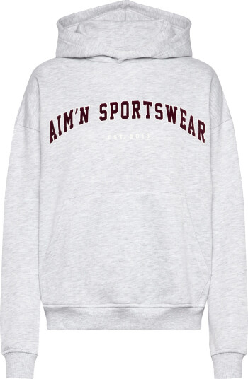 aim´n Varsity Sweat Hood   Grey   XS