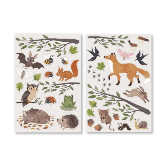 FILIBABBA Forest Friends Wallstickers