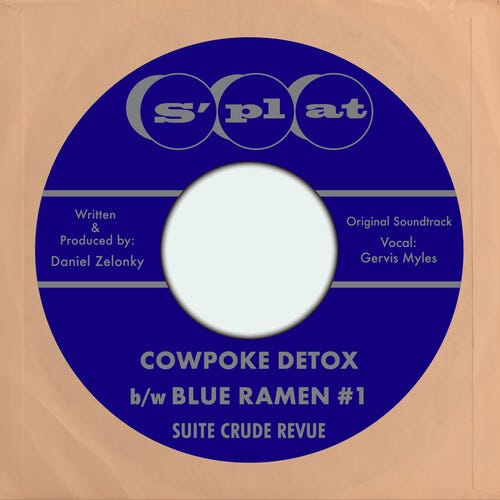 Suite Crude Revue  Owpoke Detox B/w Blue Ramen 1  O.s.t.  LP/Vinyl