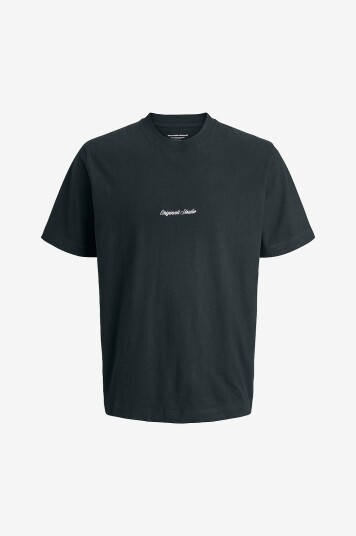 Jack & Jones Junior T skjorte jorNorrebro Emb Tee SS CN Grå