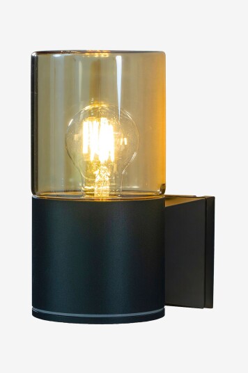 Aneta Lighting LightingVegglampe Lysekil utendørsSvartFasadebelysningFra Homeroom